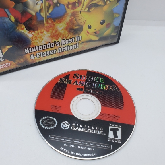 Super Smash Bros Melee Gamecube Game Not For Resale - Picture 4 of 8